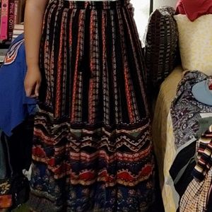 Floor length max skirt with design!